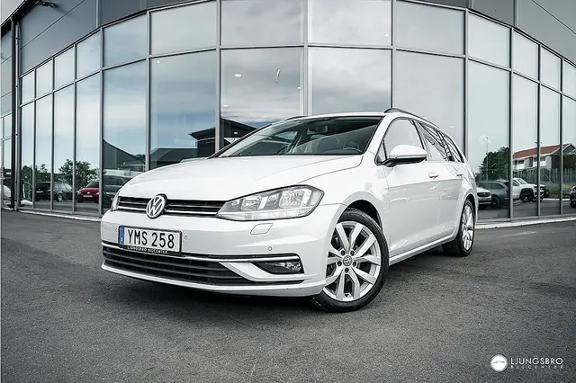 Volkswagen Golf SC 2.0 TDI 150hk / White Silver Metallic